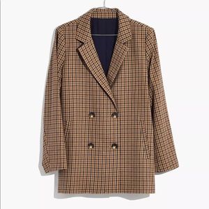 Madewell Caldwell Blazer - Desert Check